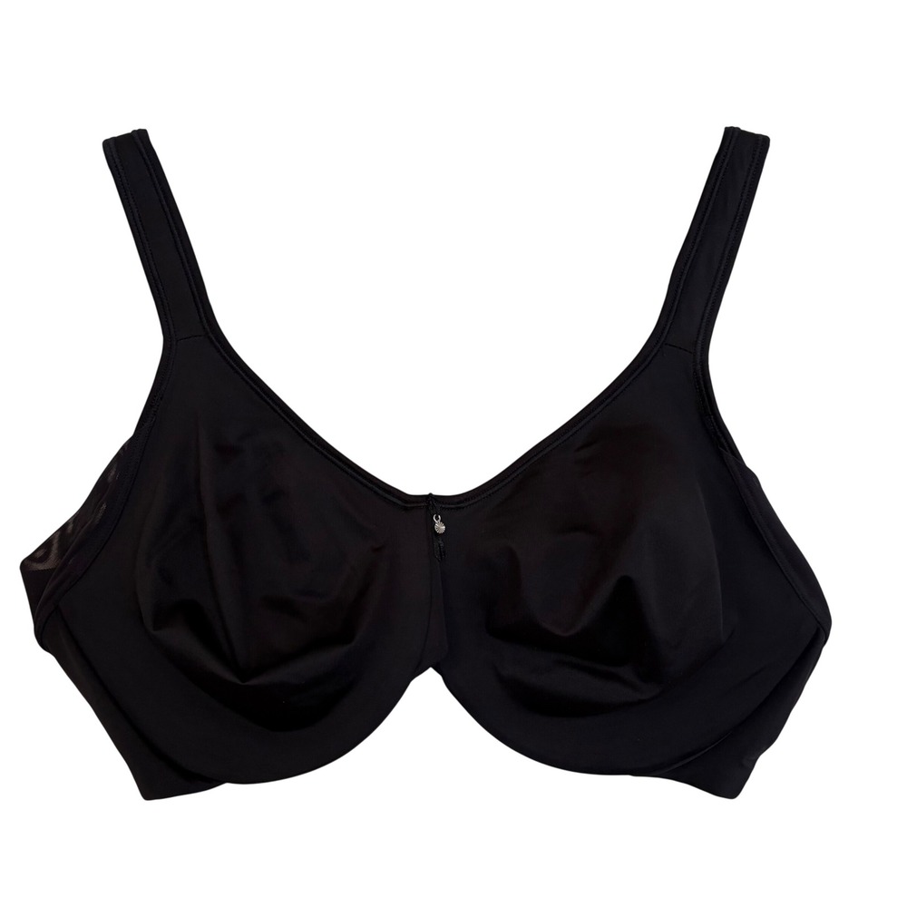 Bali Black Full Coverage Unlined Underwire‎ Bra Size 40D NWT